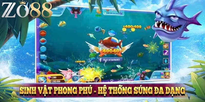 Game Bắn Cá Trực Tuyến Zo88 Bắn Cá Ăn Tiền Cực Hấp Dẫn 3 Game bắn cá Trực Tuyến đa dạng hình ảnh đẹp